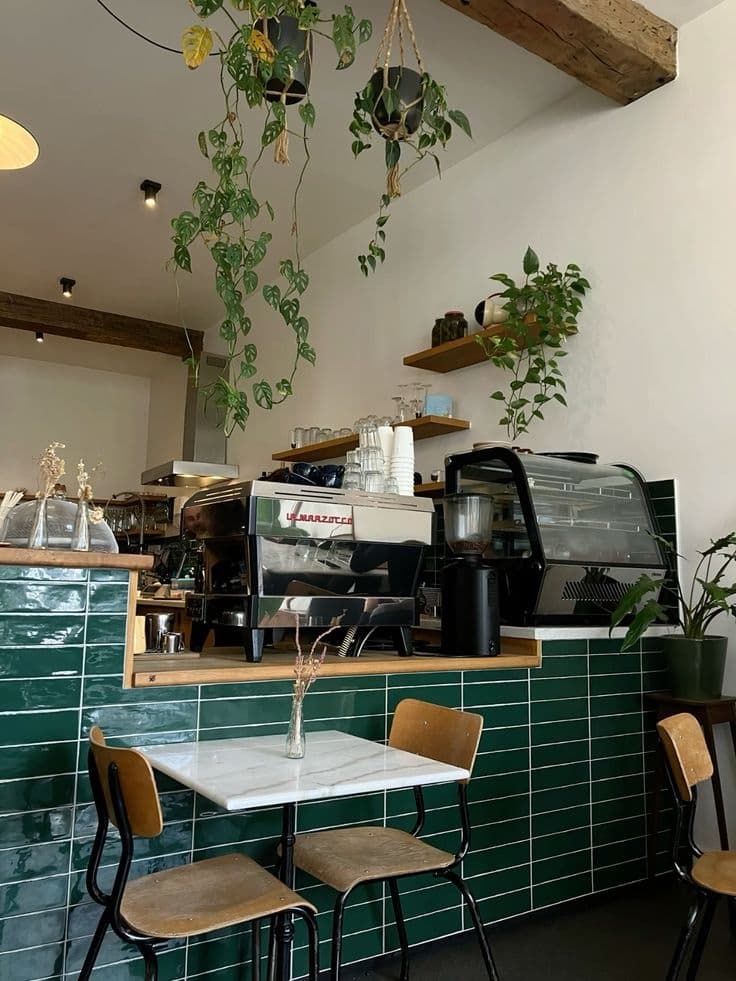 The Hop In café